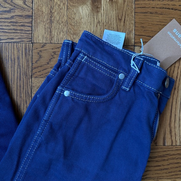 Reformation Cowboy High Rise Straight Jeans in Danube - Picture 9 of 16